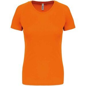 Proact Womens/Ladies Performance T-Shirt / Fluorescent Orange